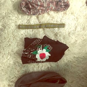 BUNDLE of 4 boho headbands